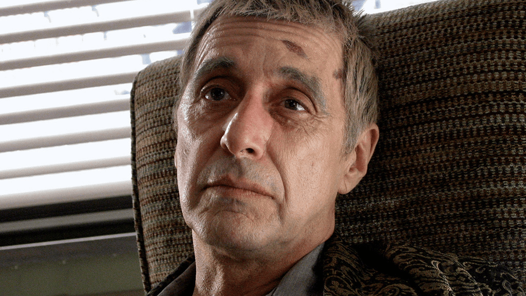 film still of Al Pacino in HBO's 2003 adaptation of the play Angels in America