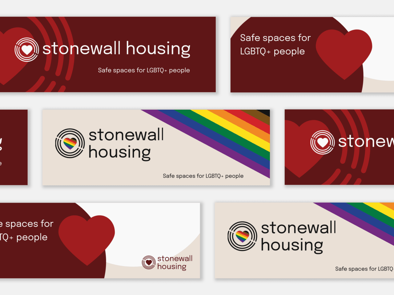 Preview of collateral for Stonewall Housing